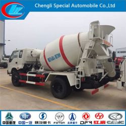 Foton 4X2 Volume 5cbm Concrete Mixer Trucks for Sale