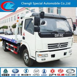 Dongfeng 4t Road Platform Towing Wrecker for Sale