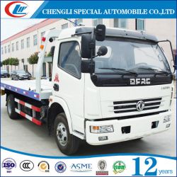 Dongfeng City Use Flatbed Road Wrecker for Sale