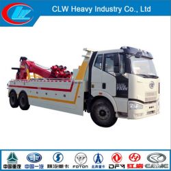 Good Quality Faw 6X4 Road Wrecker Truck for Sale