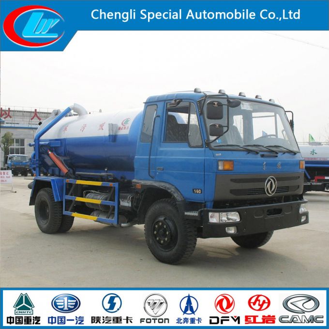 Dongfeng 4X2 Sewage Suction Tanker Truck 