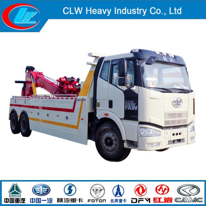 Faw 6X4 Winch Capacity 20ton Wrecker Tow Truck for Sale 