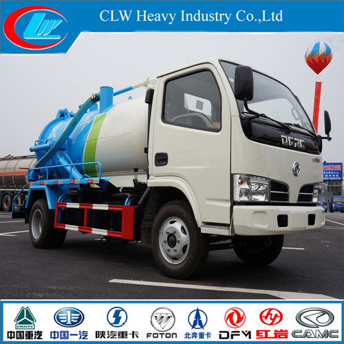 Dongfeng 4*2 Mini Vacuum Suction Truck (CLW1061) 