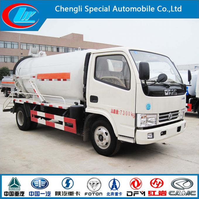 Clw5110 Dongfeng 4X2 Vacuum Suction Truck 