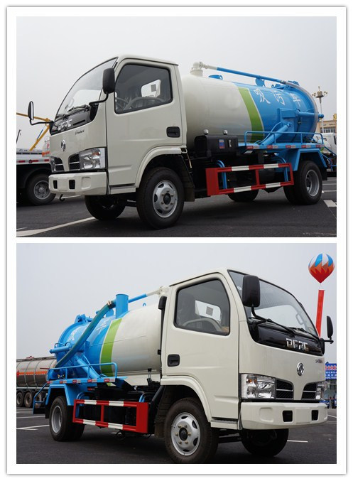 Factory Direct Sell Dongfeng Vacuum Cleaning Sewage Suction Truck 