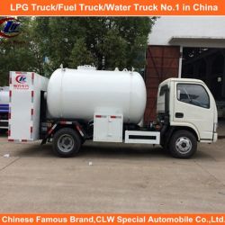  LPG Tanker Truck, Mini LPG Gas Filling Truck, 5000L LPG Filling Truck for Gas Cylinder