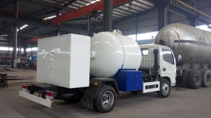  Standard Mini LPG Liquified Petroleum Gas Tank Truck 