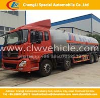 8*4 Dongfeng LPG Truck 12 Wheel LPG Tank Truck 35000liters LPG Truck 