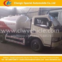 Dongfeng 4*2 LPG Bobtail Trucks for Refilling Use 5.5cbm LPG Refilling Bobtail Trucks