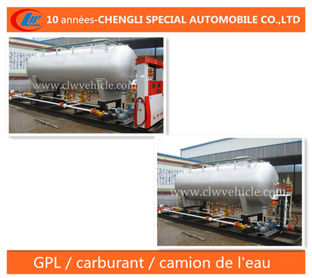 20m3 LPG Skid Station 10t 20000L LPG Filling Plant 