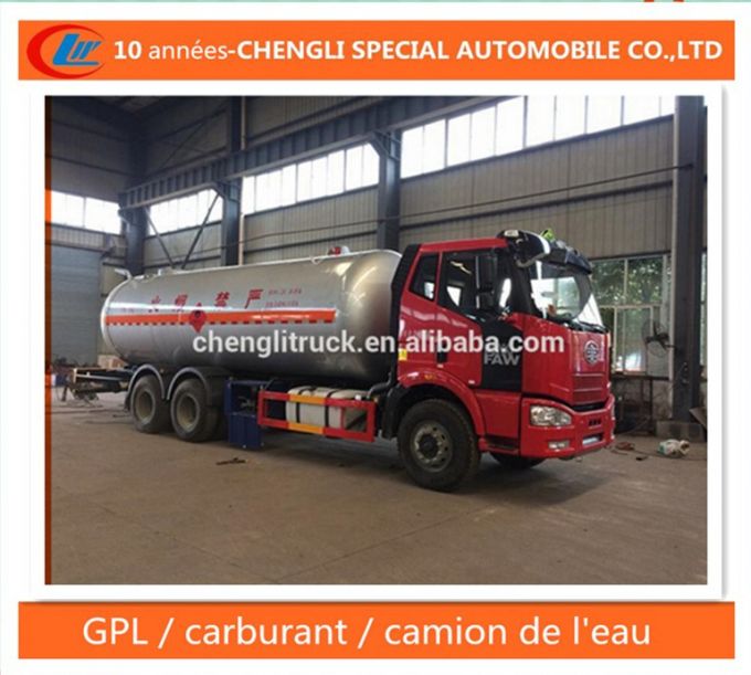 25m3 25cbm LPG Bobtail Truck for Nigeria Market 