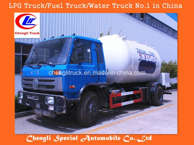 Dongfeng 4X2 Mini LPG Tank Truck Dongfeng LPG Gas Truck LPG Tank Truck LPG Refill Truck 