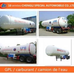 40cbm/20mt LPG Semi Trailer LPG Delivery Trailer for Nigeria