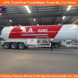 25mt LPG Road Tanker 50m3 Liquid Ammonia Delivery Trailer