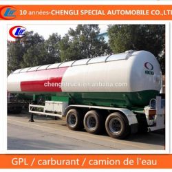 30t LPG Semi Trailer 60cbm LPG Transport Trailer for Nigeria