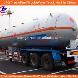 60cbm Propane Tanker Semi Trailer 59.52cbm LPG Trailer