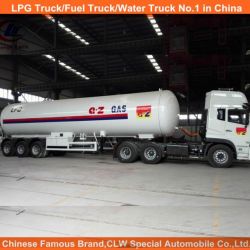 45cbm/20ton Propane Cooking Gas Transport LPG Mobile Tank Trailer
