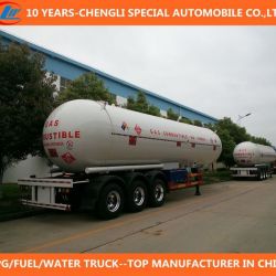 3 Axle 60cbm 30t LPG Tank Trailer for Sale