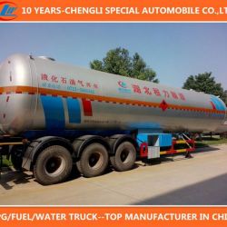 China Manufacturer Competitive Price 3 Axle 50cbm LPG Tank Trailer