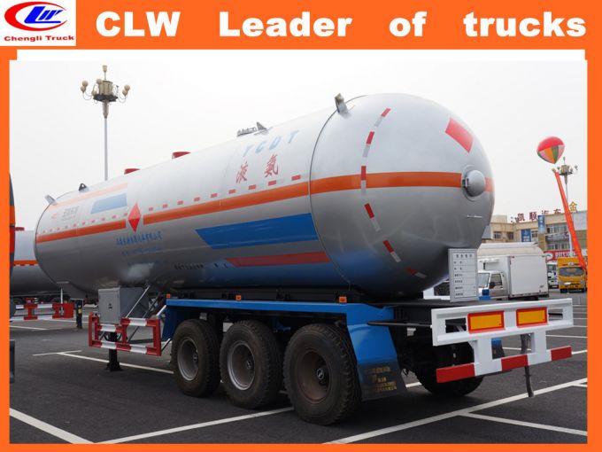 40 Cbm LPG Tanker Semi Trailer for Sale 