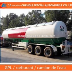 56000L LPG Trailer 56cbm LPG Tank Semi Trailer