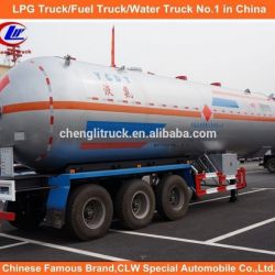 50cbm LPG Tank Trailer 56cbm LPG Road Tanker for Nigeria