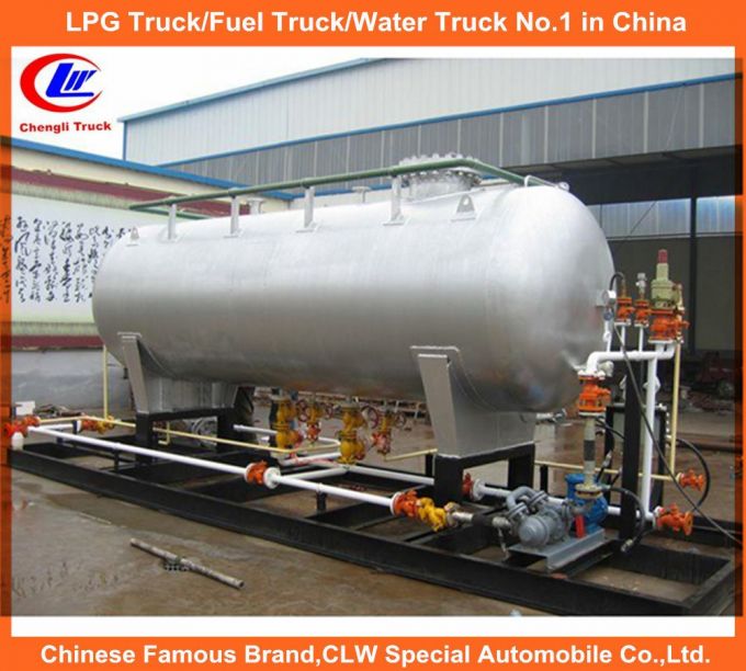 5000L 10000L LPG Skid Mounted Dual Dispensing Filling Station Images 1
