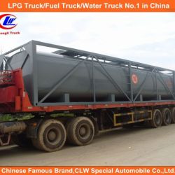 40ft ISO Oil Tank Container 40ft Liquid Chemical/Fuel Tank Container