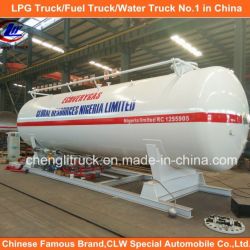 5m3 LPG Filling Plant 20m3, 40m3 LPG Skid Station LPG Gas Station with Double Nozzle Dispenser for N