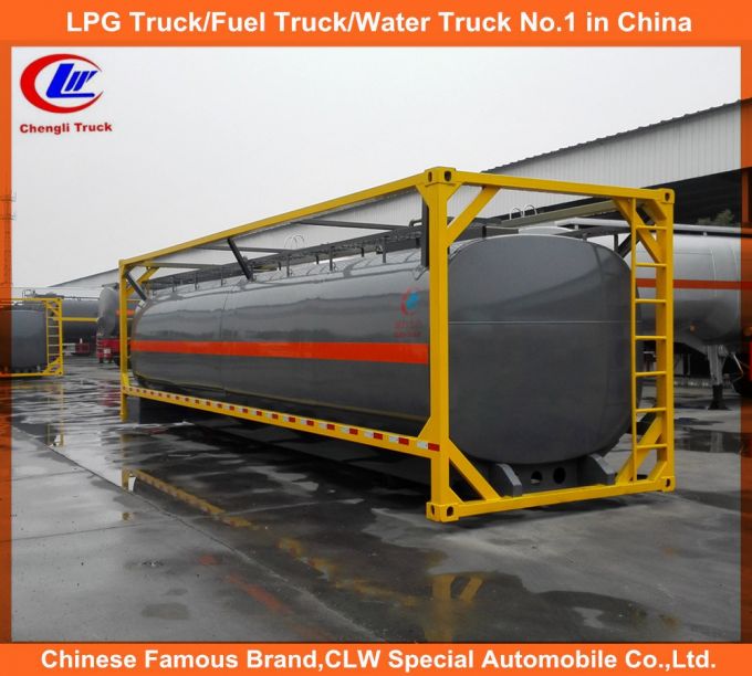40ft ISO Tank Container 40ft Liquid Chemical Tank Container Images 1