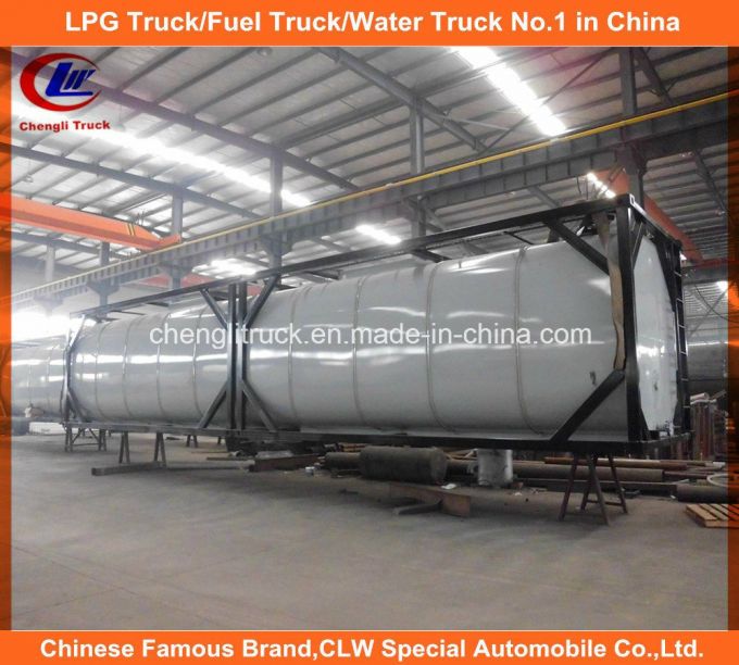 ISO 20ft 40ft Tank Container 60000liters LPG Storage Tank Container 