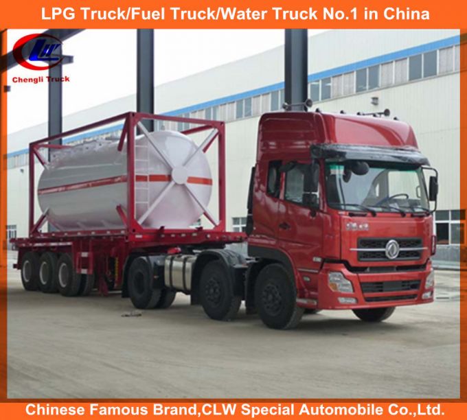 40FT ISO Container Tanker 20feet LPG Tank Container Images 1