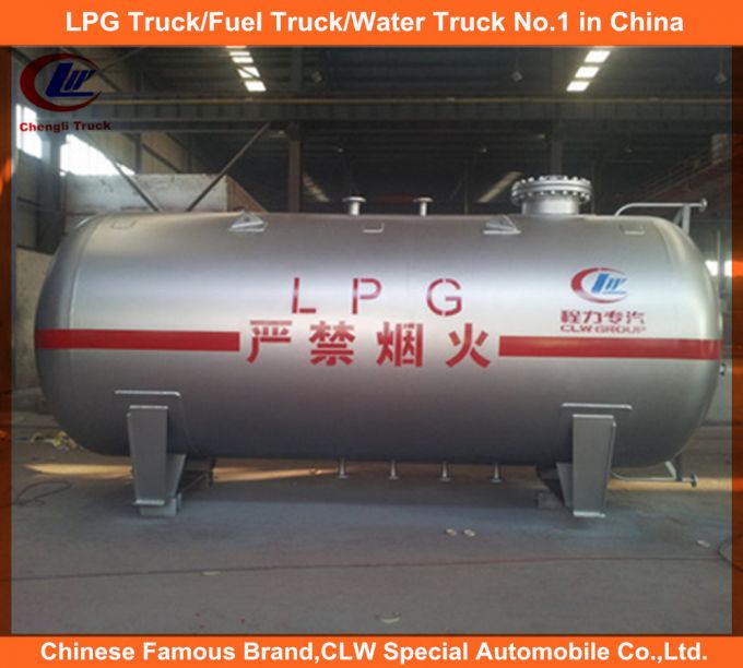 Bulk Propane Storage Tank/LPG Station 5ton Stationary Tank 