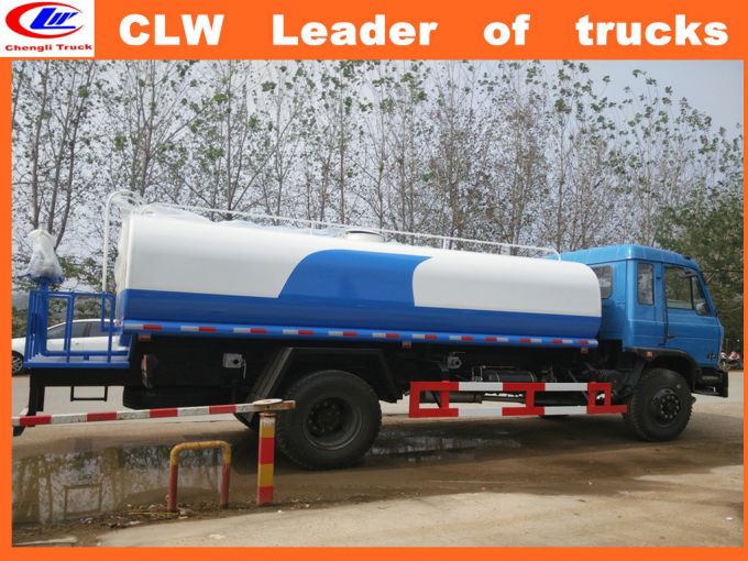 Heavy Duty Dongfeng Water Tanker Truck 4*2 Water Bowser Truck Images 1