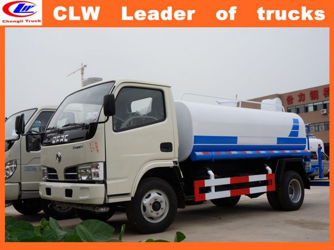 Mini Dongfeng Water Truck for 5ton Water Sprinkler Truck 