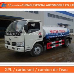 Dongfeng 4X2 5cbm 6cbm 8cbm Water Tank Truck