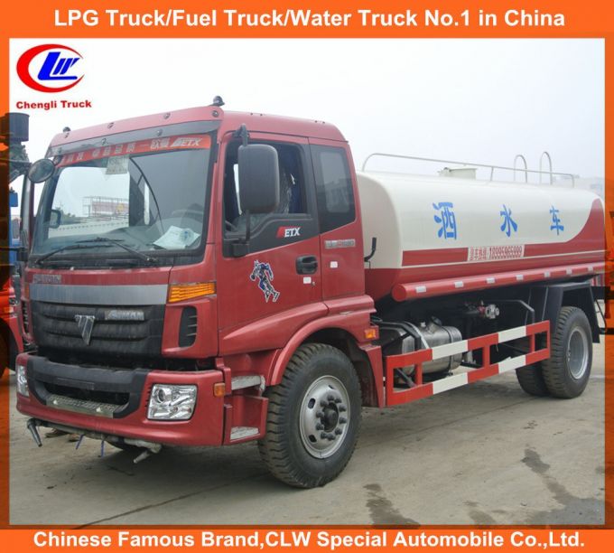 10000L 6 Wheeler Foton Water Tanker Truck Water Sprinkler Truck Images 1