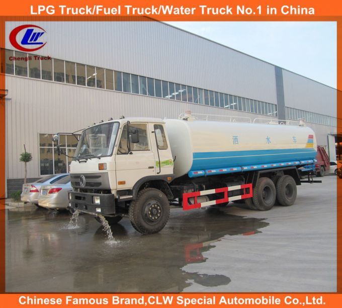 Dongfeng 6X4 20000L Water Sprinkler Tank Truck with Cummins Engine Images 1