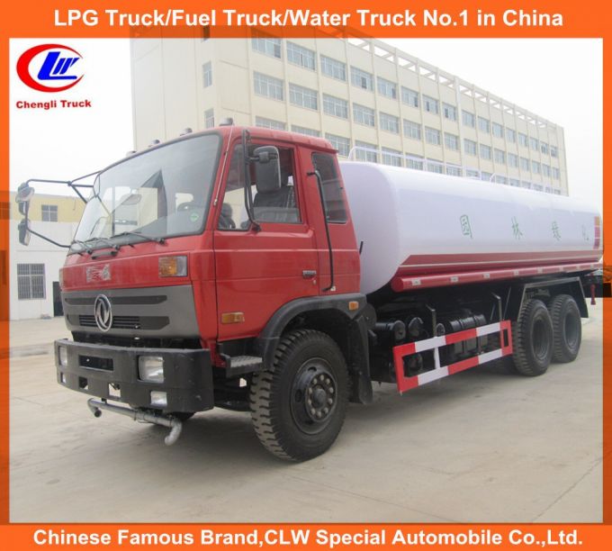 10 Wheeler Dongfeng 245HP 20000L Water Storage Transport Tank Truck 