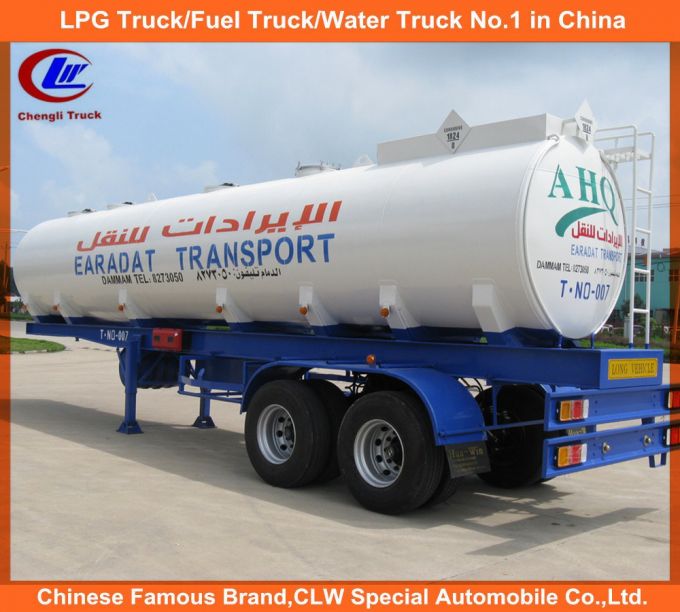 2 Axle African Fuel Tank Truck Trailer for Sale Images 1