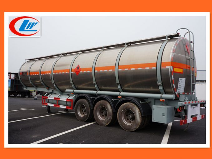 45000L Aluminium Alloy Fuel Tank Trailer Images 1