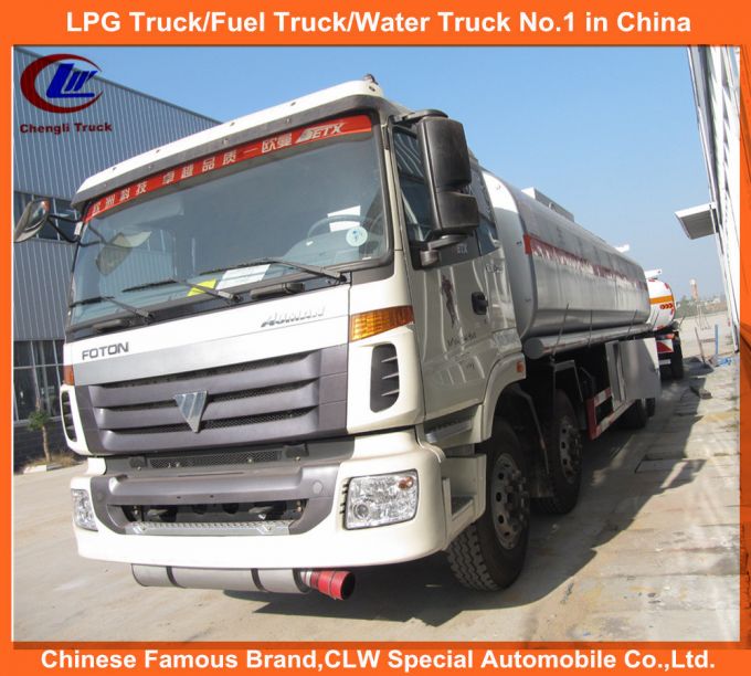 10000L 12000L 15000L Foton 8*4 Fuel Tanker Trucks Images 1