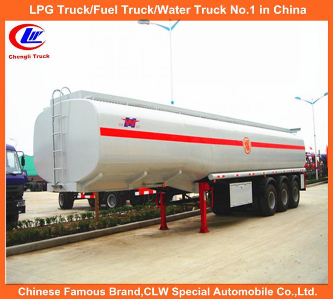 Heavy Duty 3 Axles 60t Semi Trailer BPW Axle Fuel Tanker for Sale Images 1