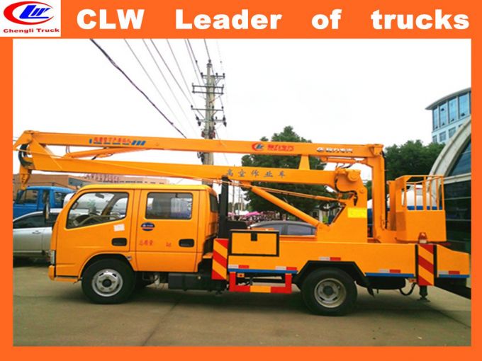 Dongfeng 4*2 Aerial Platform Truck 4*2 Electric Platform Truck Images 1