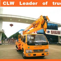 Diesel Fuel Dongfeng 4*2 Hydraulic Ladder Truck