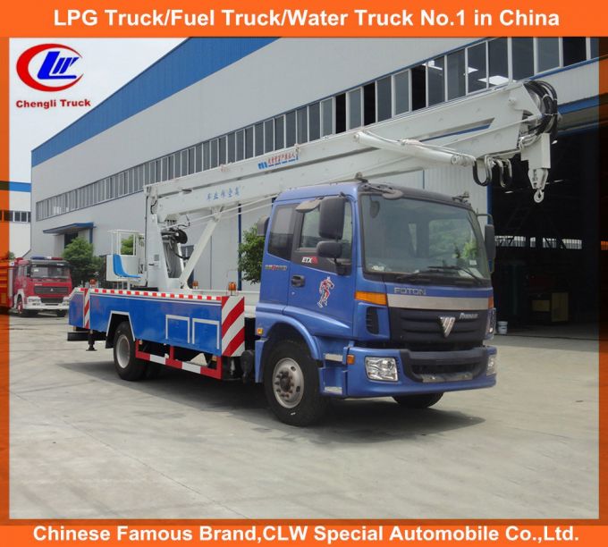 6 Wheeler Foton High Lifting Platform Truck High-Altitude Operation Truck 