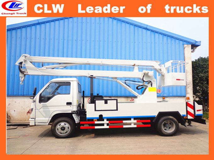 Foton 4*2 Electric Platform Truck 4*2 Hydraulic Platform Tow Truck 