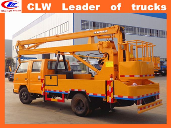 Dongfeng 4*2 High Rise Work Platform Truck 4*2 Cherry Picker Images 1