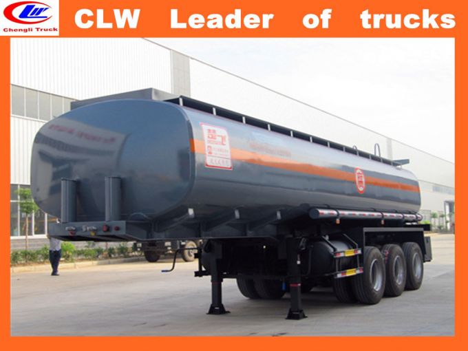 25000L 3 Axle Chemical Semi Trailer Images 1