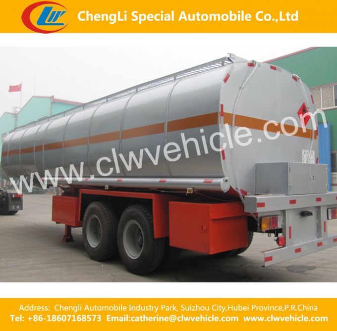 2 Alxes 10cbm Asphalt Distributor Tank 